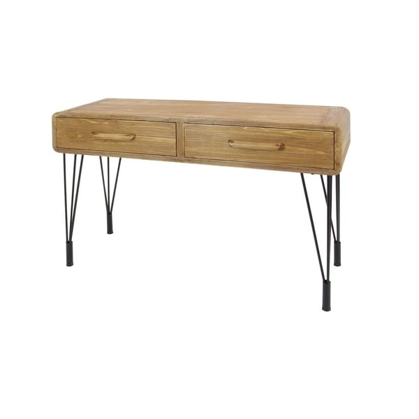 Shop Studio 350 Wood Metal Console Table 45 inches wide