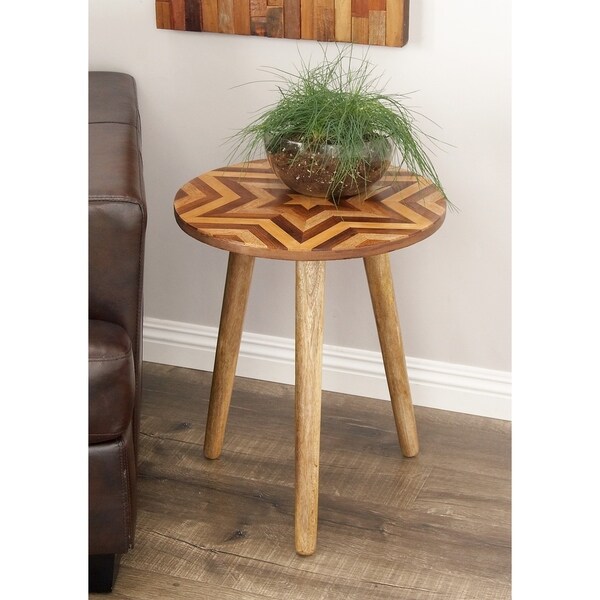 Shop Studio 350 Wood Rd Accent Table 18 inches wide, 22 inches high