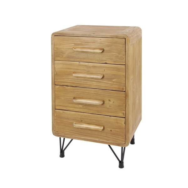 Studio 350 Wood Metal 4 Drwr Chest 20 Inches Wide 34 Studio 350 Wood Metal 4 Drwr Chest 20 Inches Wide 34 High