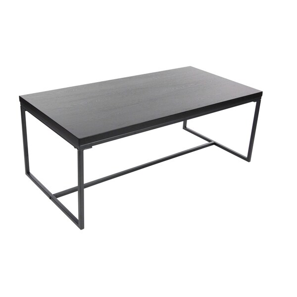 Studio 350 Metal Wood Coffee Table 47 Inches Wide 18 Studio 350 Metal Wood Coffee Table 47 Inches Wide 18 High