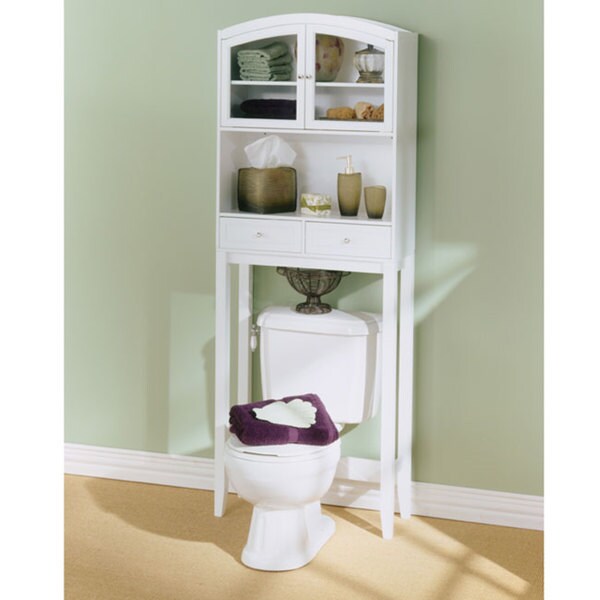 Arch Top Hardwood Bathroom Spacesaver  ™ Shopping   Great