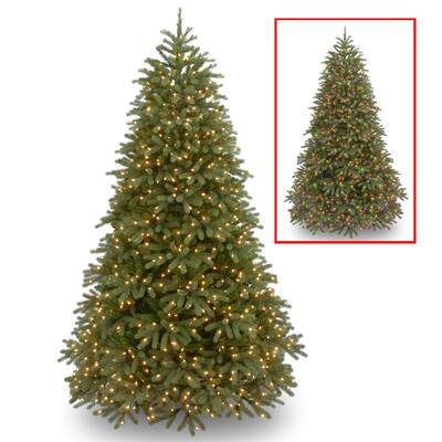 10 ft. Jersey Fraser Fir Medium Tree with Dual Color® LED Lights