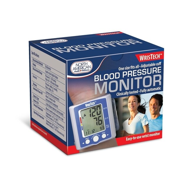 wristech blood pressure monitor