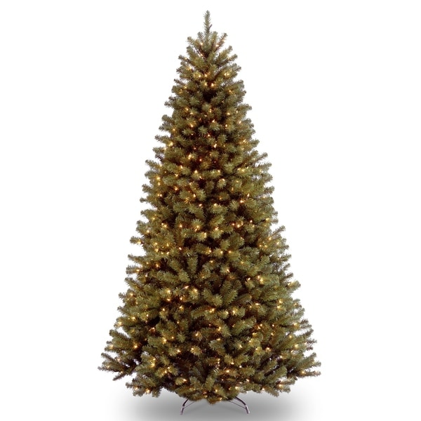 10 ft. North Valley Spruce Tree with Clear Lights - 10ft ...