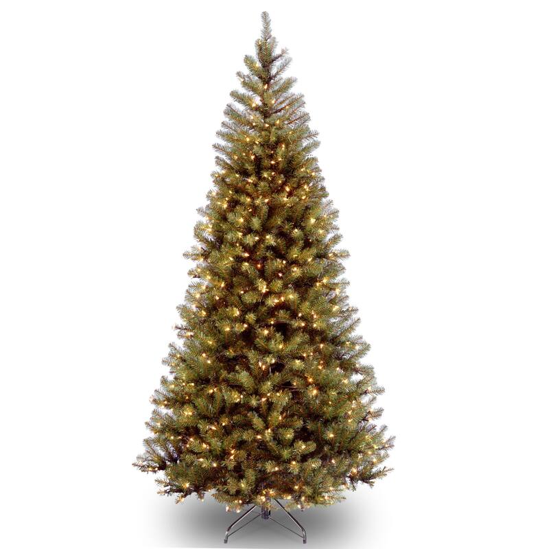 National Tree Company 6.5 ft. Aspen Spruce Tree with Clear Lights - 6.5 Foot