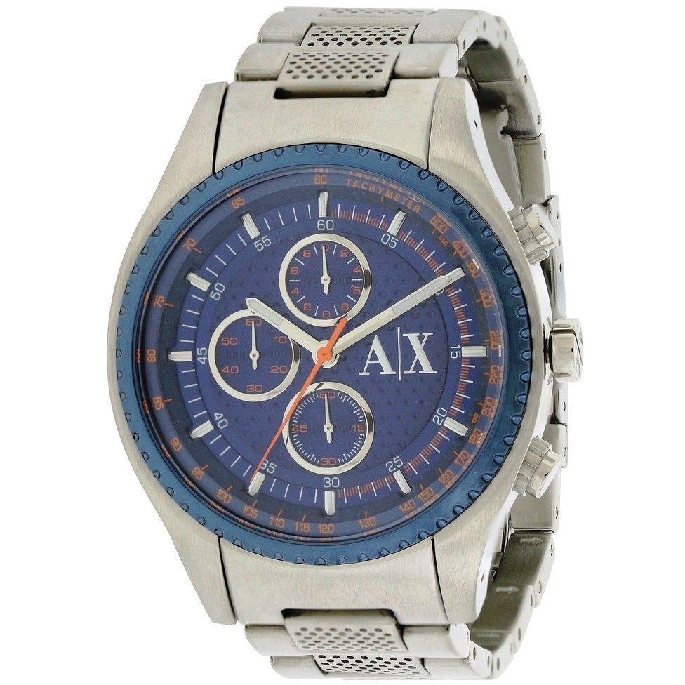 Stainless Steel Chronograph Mens Watch 