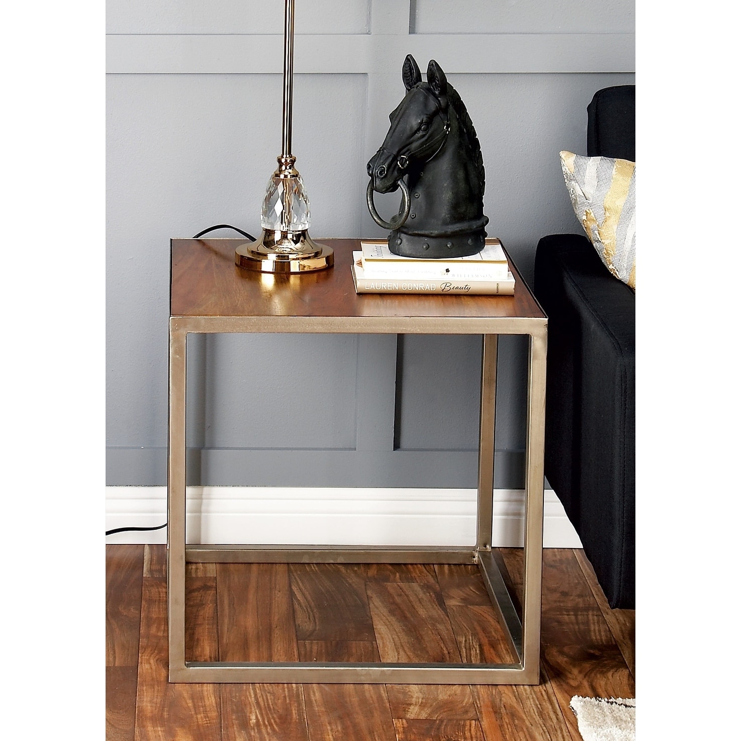 22 inch high side table