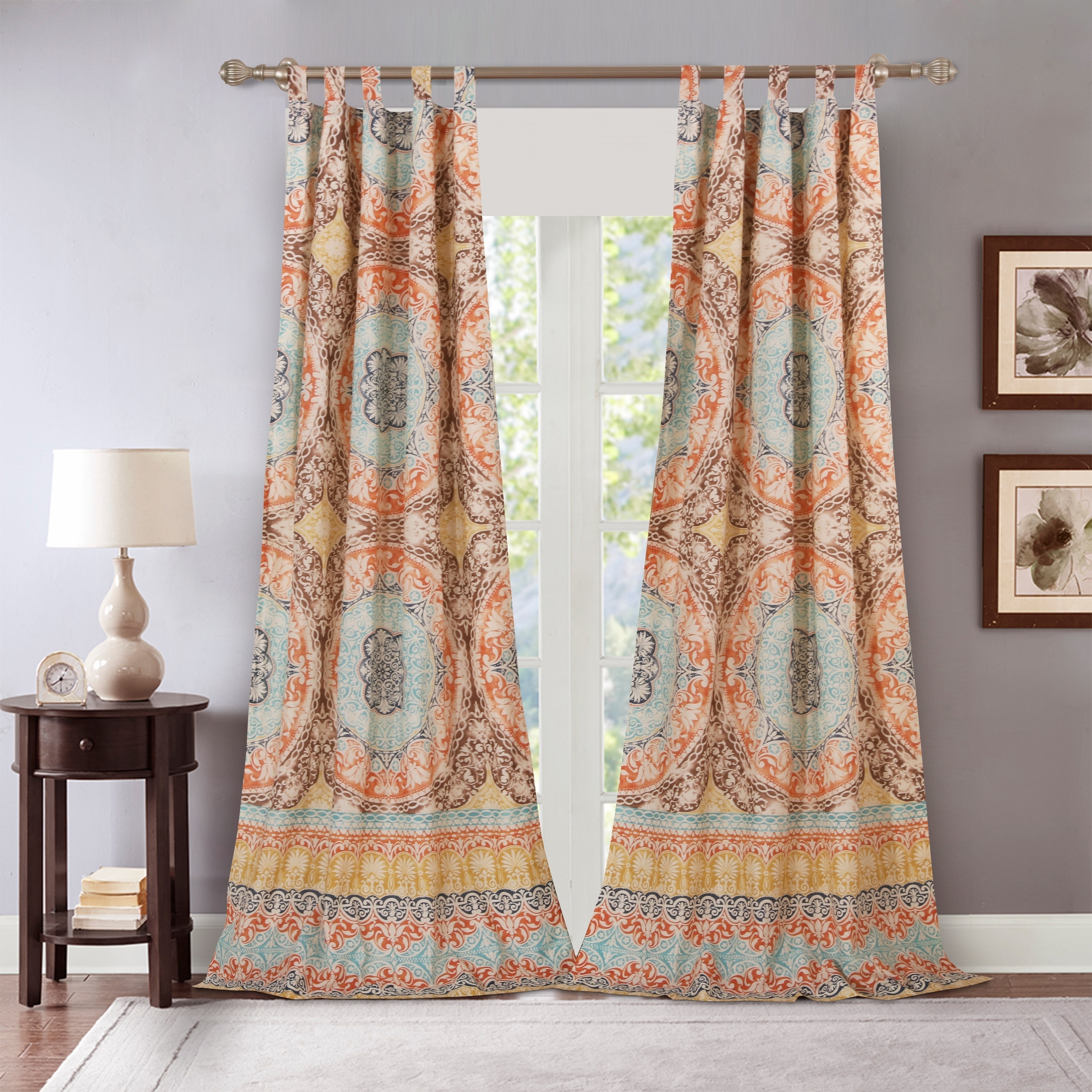 Barefoot Bungalow Olympia Curtain Panel (set of 2)