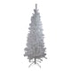 6.5' White Winston Pine Slim Artificial Christmas Tree - Unlit - Bed ...
