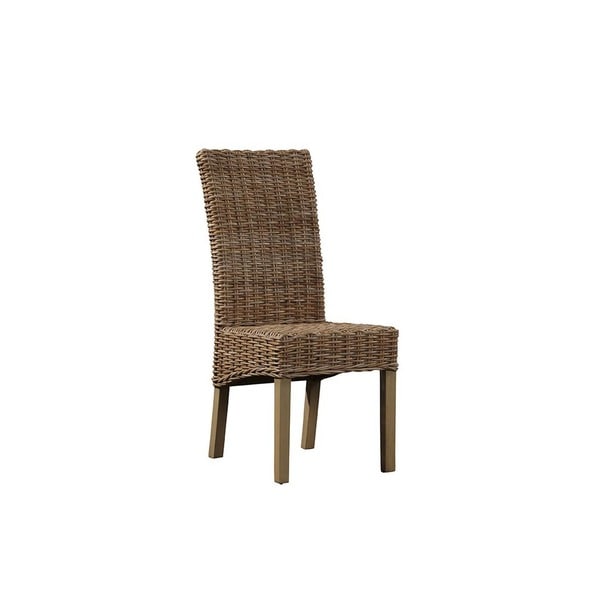 Tahoma Kubu Rattan Dining Chair (Set of 2) - Overstock - 17290399