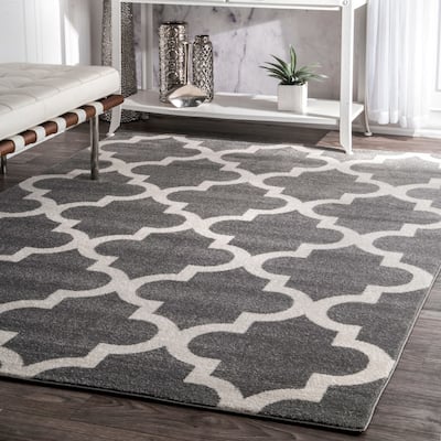 Brooklyn Rug Co Luna Geometric Trellis Area Rug