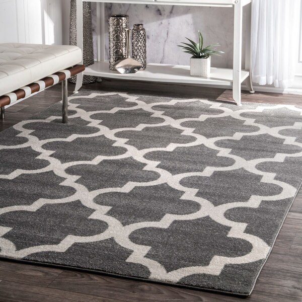 Nuloom Luna Geometric Trellis Area Rug 6 7 X 9 Nuloom Luna Geometric Trellis Area Rug 6 X27 7 X 9