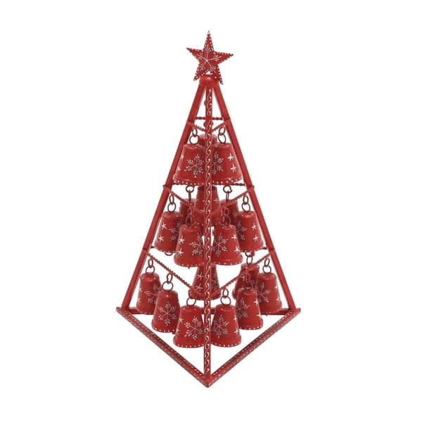 Studio 350 Metal Xmas Tree Bells 15 inches wide, 25 inches high Bed Bath & Beyond 17290790