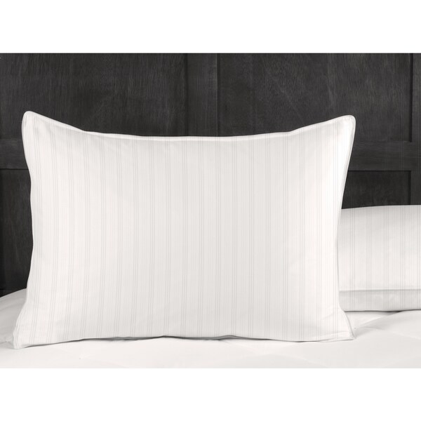 Shop Hotel Grand 400 Thread Count Cotton Damask Down and Feather Pillow