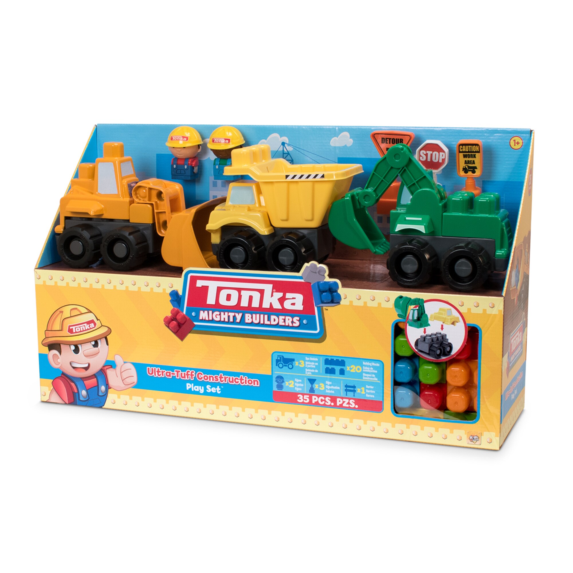 tonka mighty builders fire tuff truck