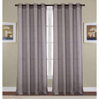 Solid Rt Designer Collection Curtains D For Less Rt Designers Collection Sparkle Woven Lurex 90 Inch Grommet Curtain Panel