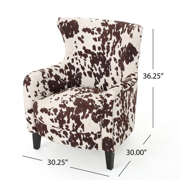 Arabella Contemporary Velvet Club Chair by Christopher Knight Home