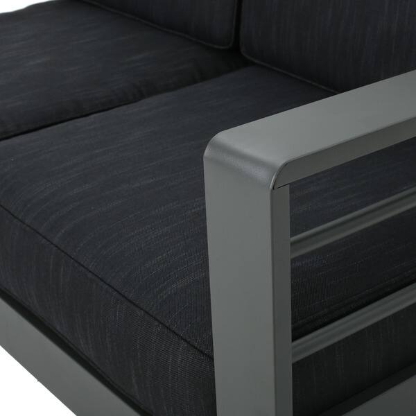 Shop Cape Coral 4 Piece Aluminum Chat Set With Cushions By