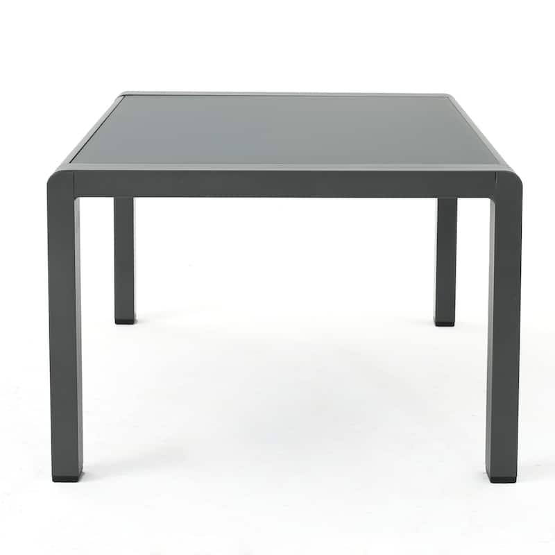 Cape Coral 4-pc. Cushioned Aluminum Chat Set by Christopher Knight Home