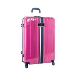 tommy hilfiger pink luggage