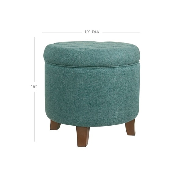 Carson Carrington Melahverfi Boho Tufted Storage Ottoman