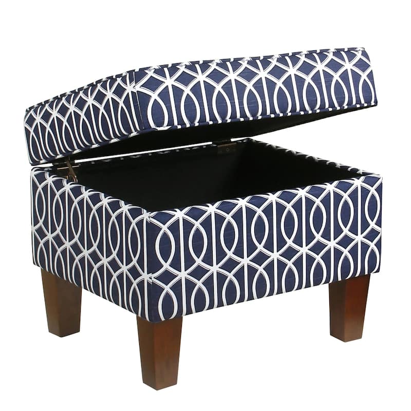 HomePop Bella Storage Ottoman
