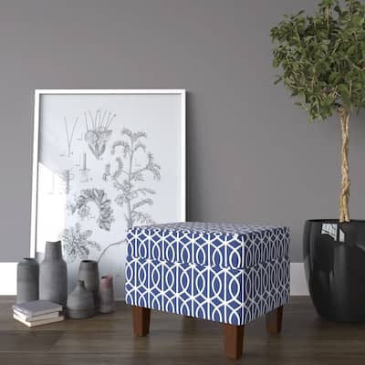HomePop Bella Storage Ottoman