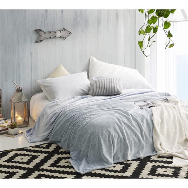 Porch & Den Clematis Sheet Set - Twin XL - Blue - Microfiber - Deep Pocket