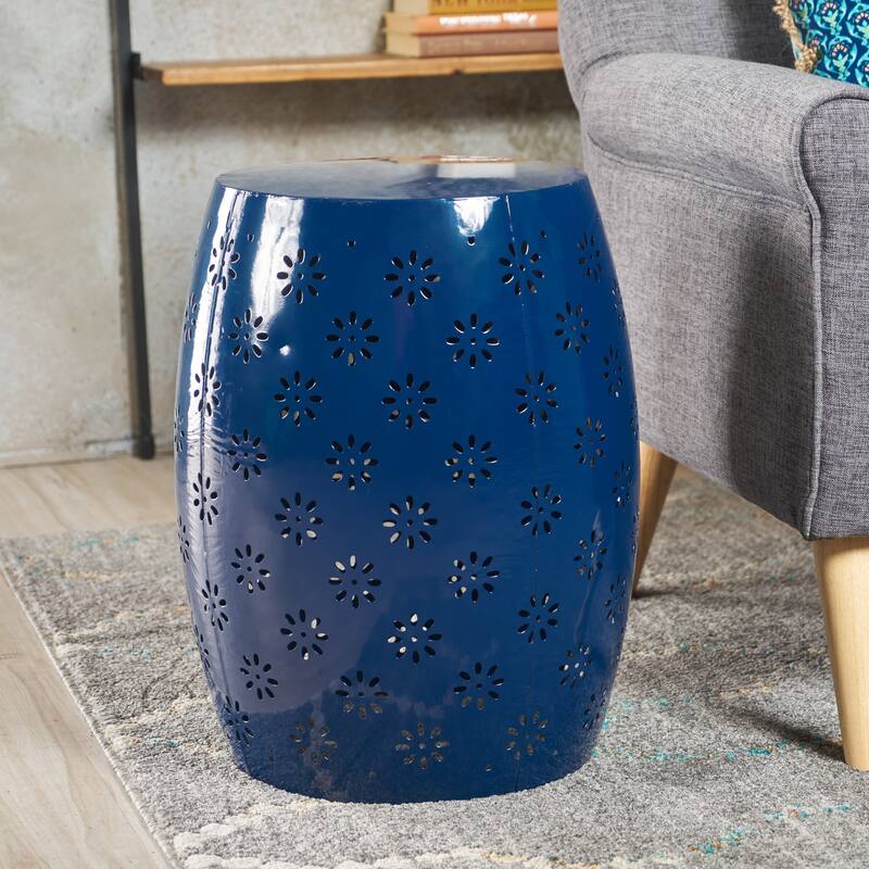 Zula Lace Cut Accent Table by Christopher Knight Home