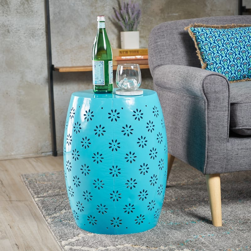 Zula Lace Cut Accent Table by Christopher Knight Home