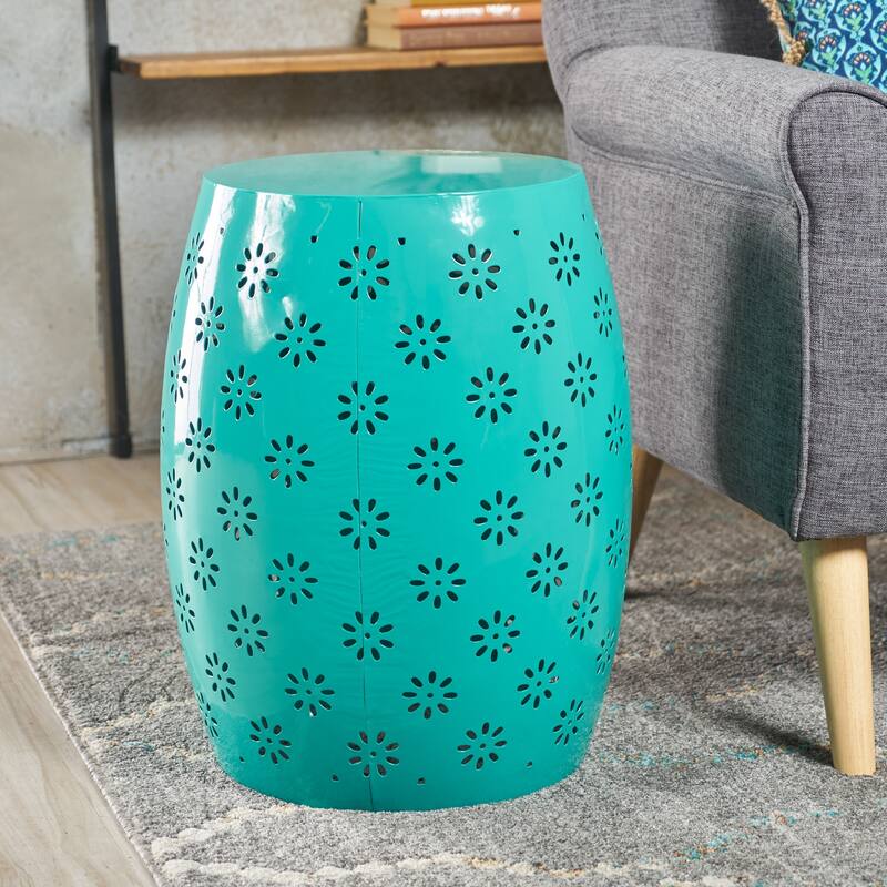 Zula Lace Cut Accent Table by Christopher Knight Home