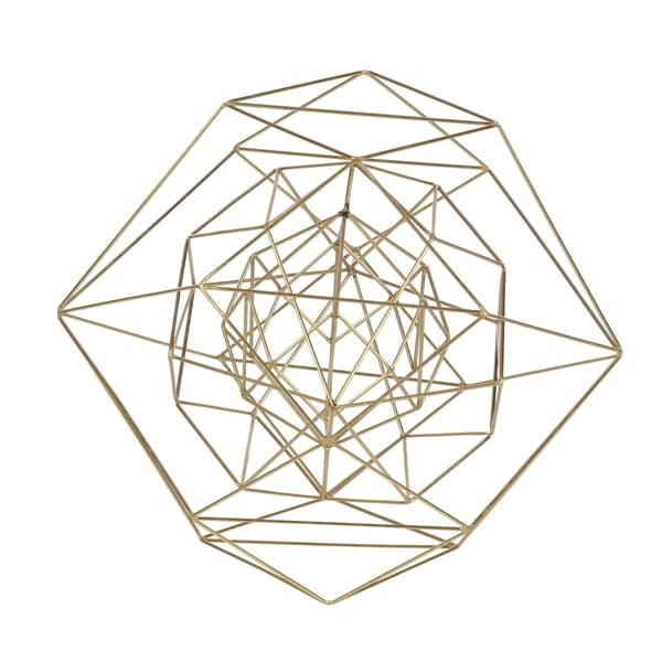 Carson Carrington Alavus Metal Wire Gold Sphere