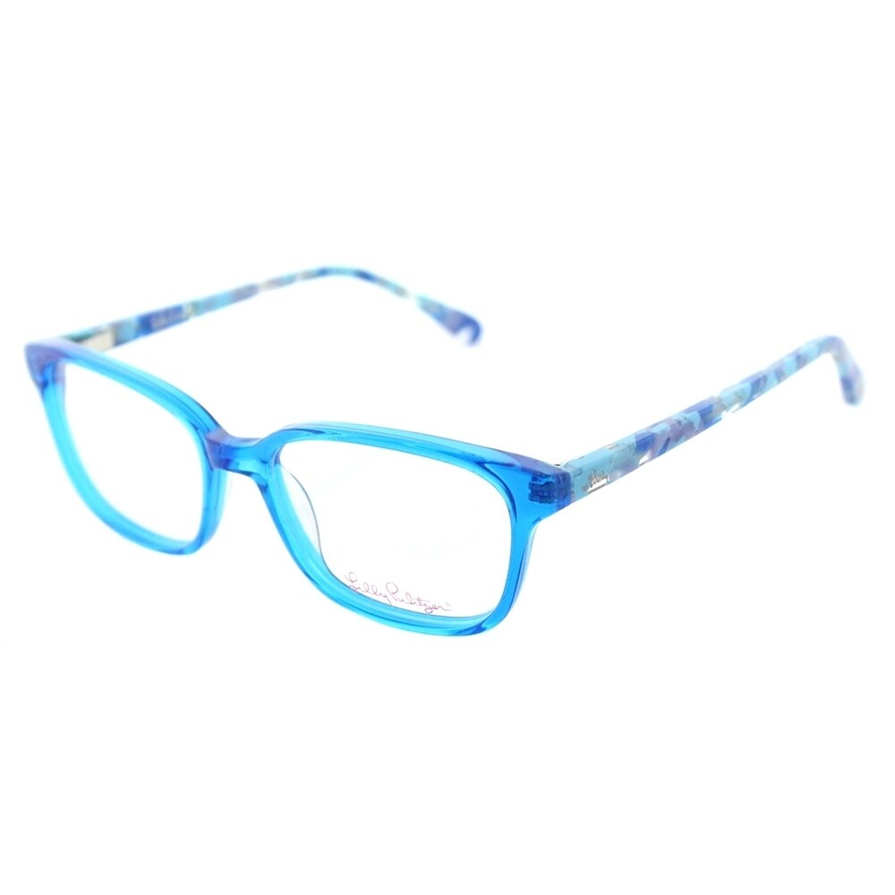 LILLY PULITZER Eyeglasses TOPANGA Aqua 47MM