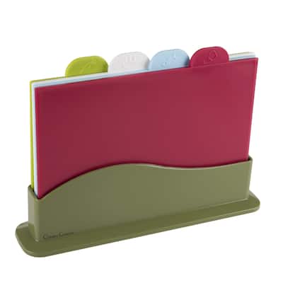 Classic Cuisine 5 Piece Color Coded Cutting Boards