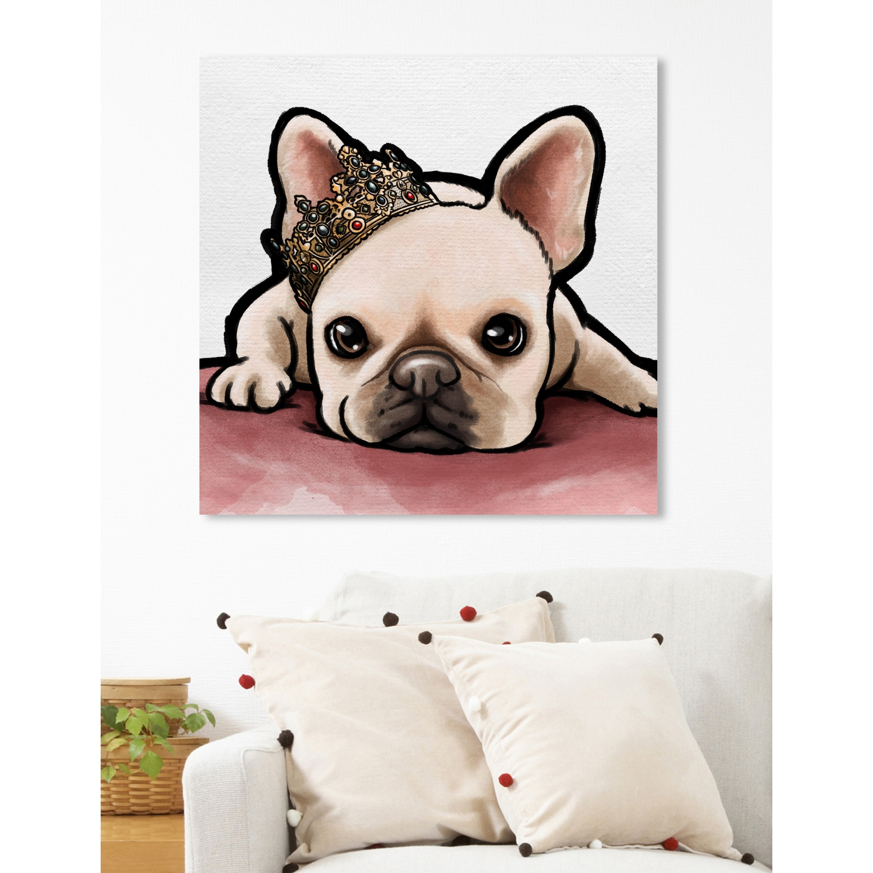 frenchie wall art