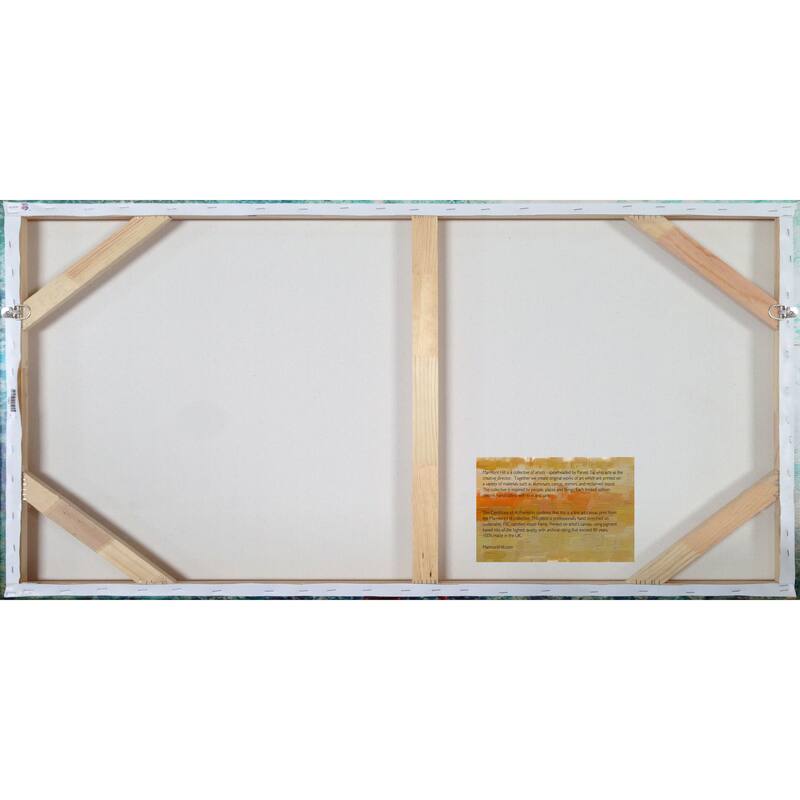 'White Wings' Painting Print on Wrapped Canvas - Multi-Color