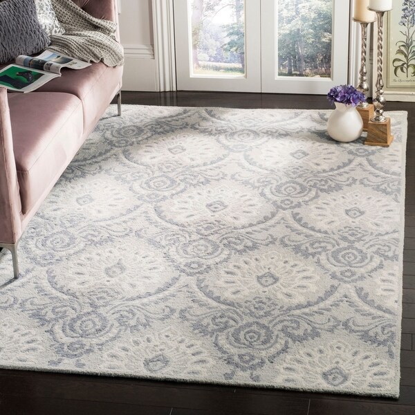 Safavieh Handmade Blossom Littie Modern Floral Wool Rug