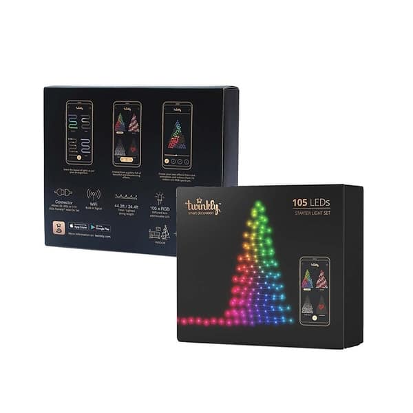 Kurt Adler Twinkly™LED Starter Kit 105Light WifiEnabled Light Set