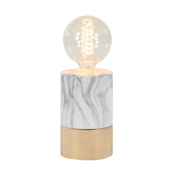 Studio 350 Ceramic Lamp W Bulb 5 inches wide, 14 inches high