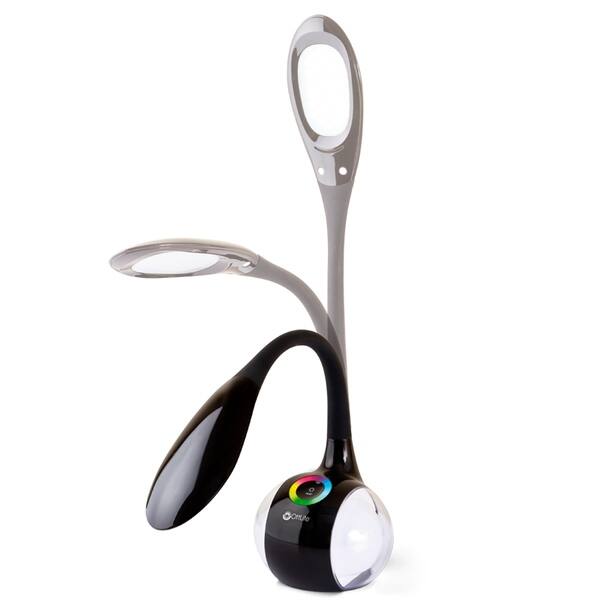 Shop Ottlite Led Desk Lamp With Color Changing Base Overstock 17338214 White