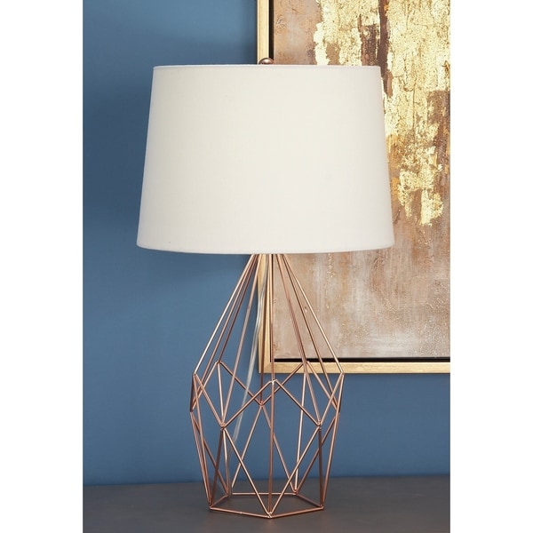 copper wire table lamp