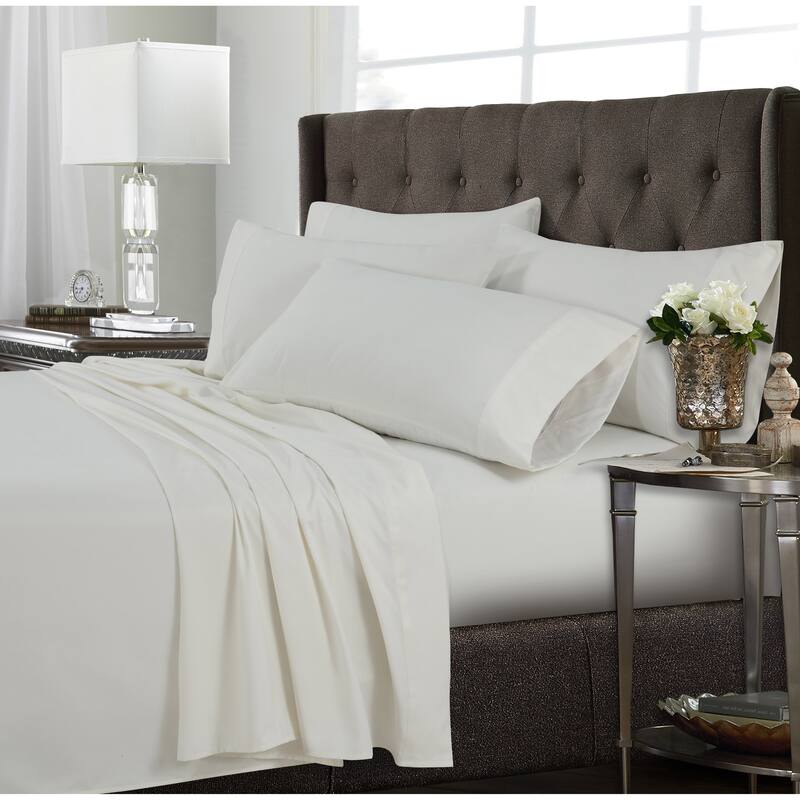 Ultra-Soft Solid or Printed Extra Deep Pocket 6-Piece Bed Sheet Set