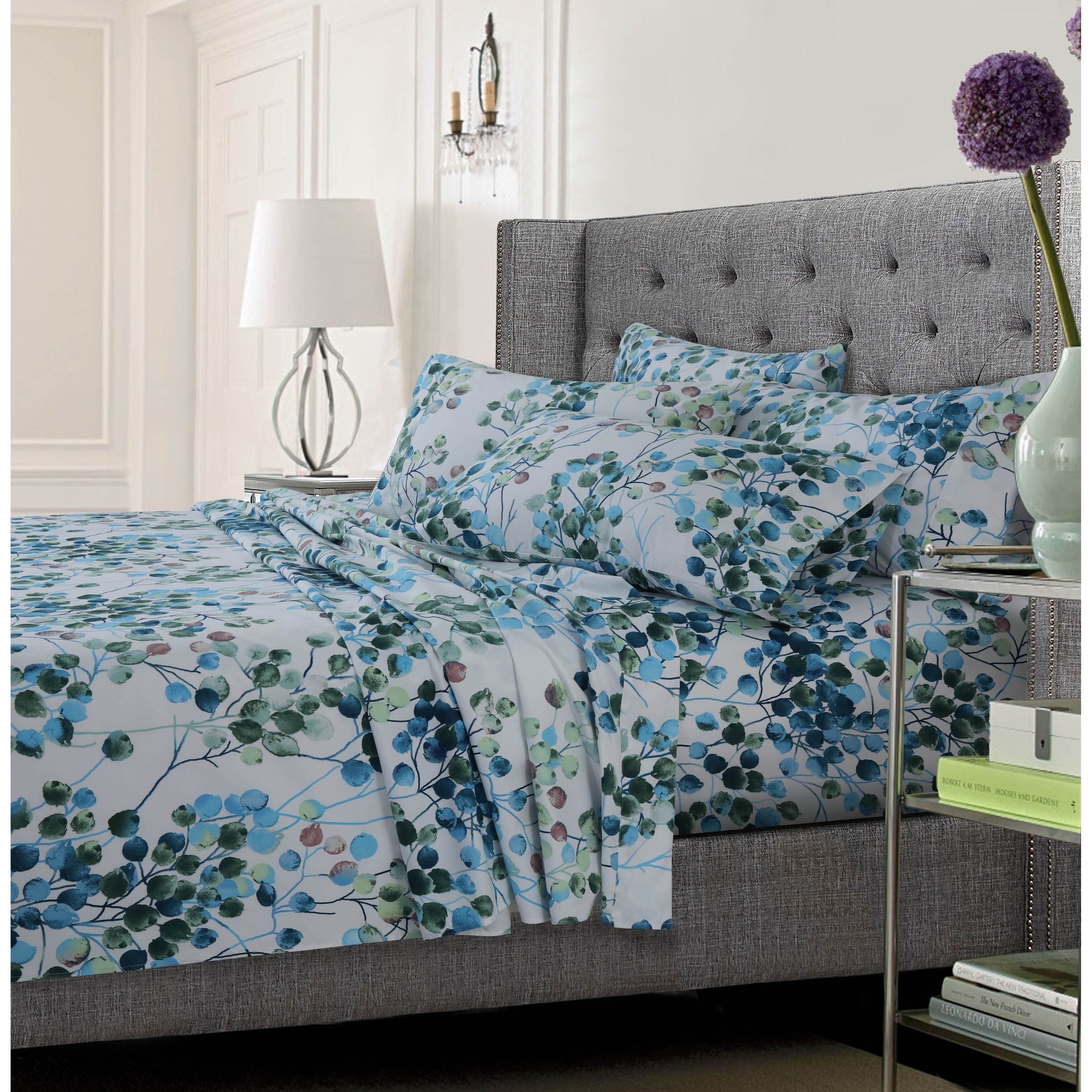 UltraSoft Solid or Printed Extra Deep Pocket 6Piece Sheet Set eBay