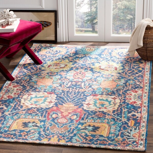 Safavieh Handmade Saffron Nasrine Modern Tribal Cotton Rug