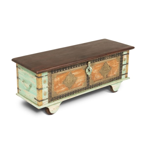 Shop Adyar 46 Inch Decorative Storage Trunk By Greyson Living 46