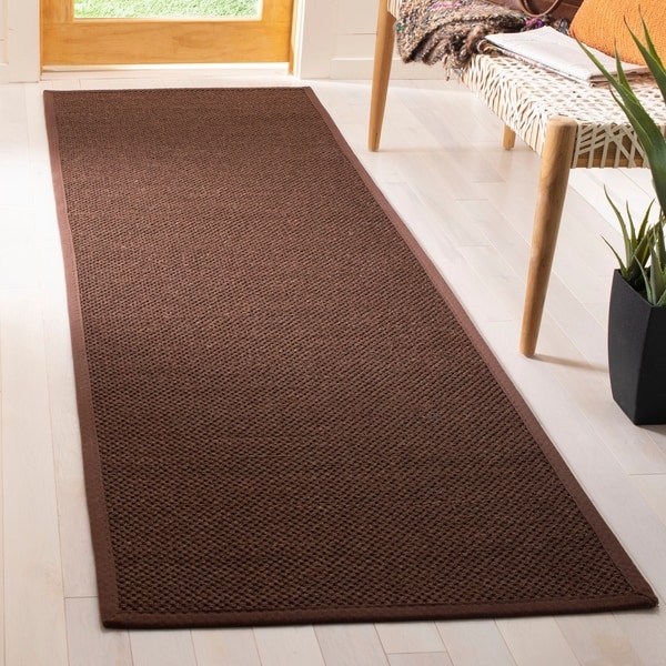 Safavieh Natural Fiber Chocolate Dark Brown Sisal Rug 2 6 X Safavieh Natural Fiber Chocolate Dark Brown Sisal Rug 2 X27 6
