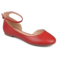 Shop Glaze by Adi Women's Ruffle Toe Ballet Flats - Free Shipping On ...