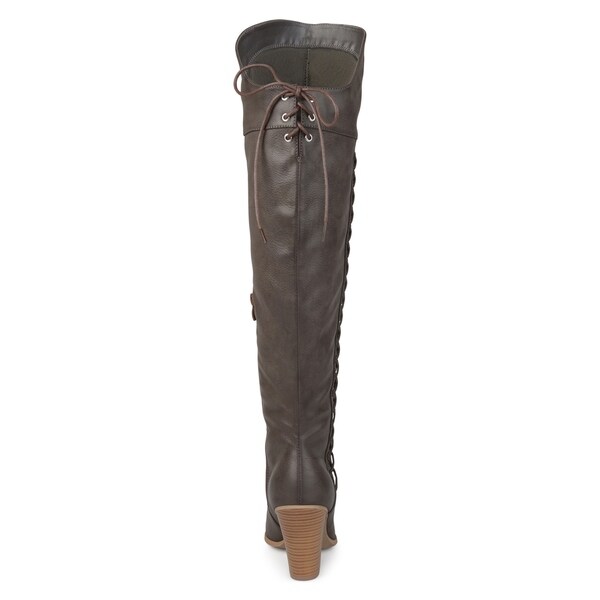 journee collection spritz over the knee boot