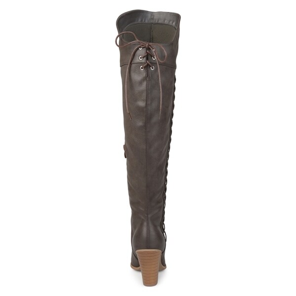 journee collection spritz over the knee boot