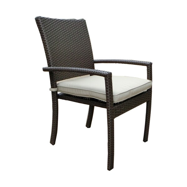 American Patio All Weather Wicker Outdoor Dining Chair Set American Patio All Weather Wicker Outdoor Dining Chair Set Of 4